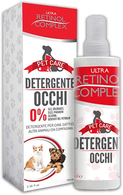 Immagine Spray detergente occhi per cani e gatti ultra retinol complex